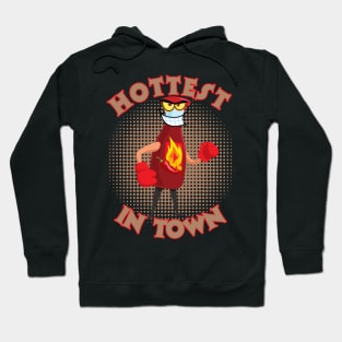 Hot Sauce-Funny Quote Cartoon Hoodie